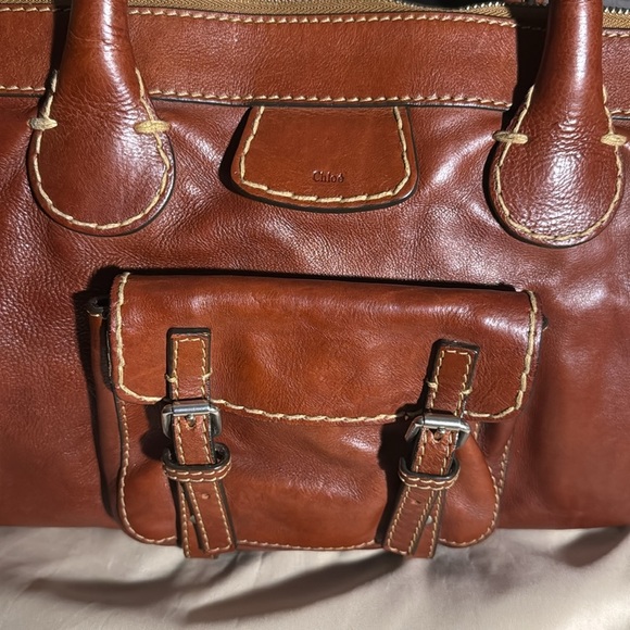 Chloe Leather Tote - Picture 12 of 12